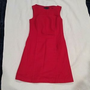 The Limited red wool dress